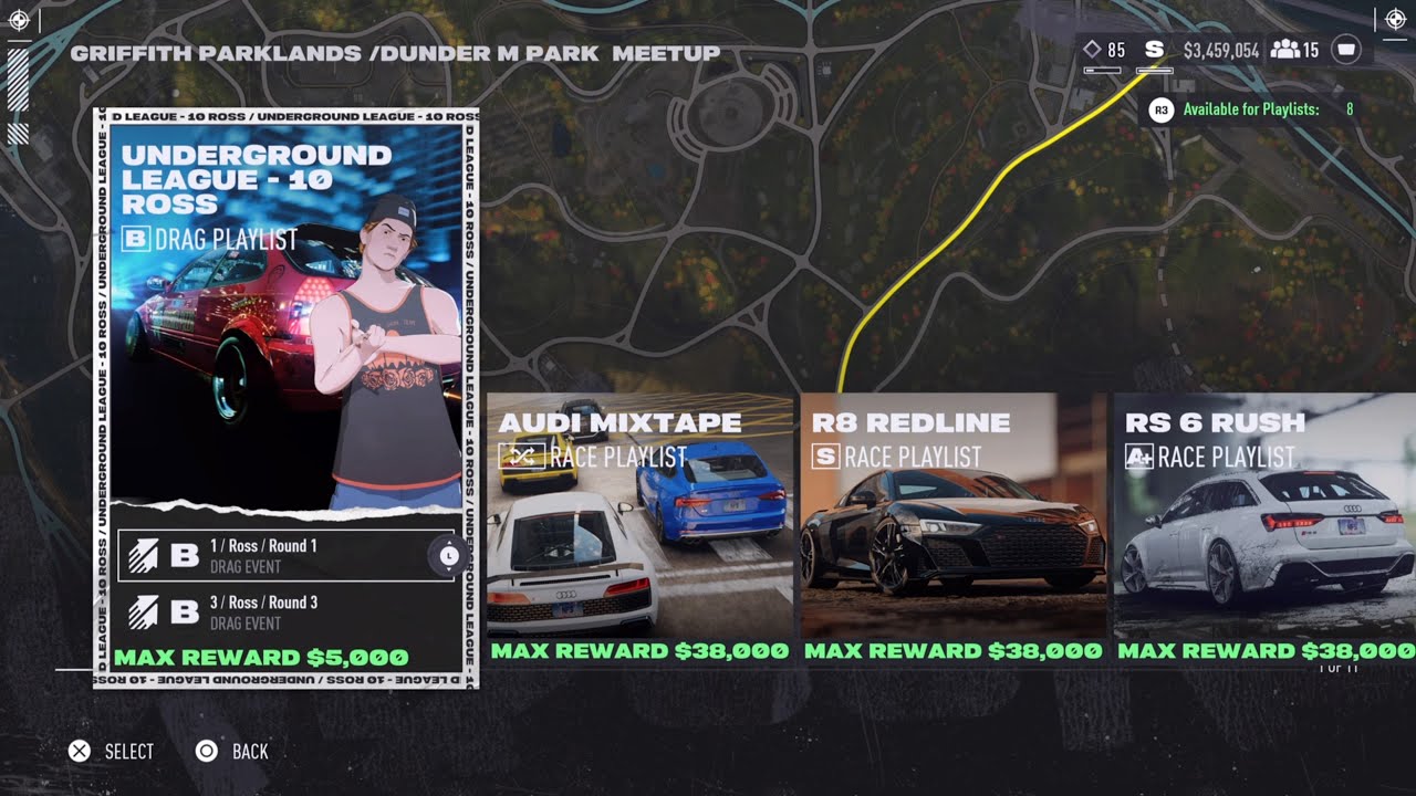 Underground League #10-Ross (NFS Unbound)