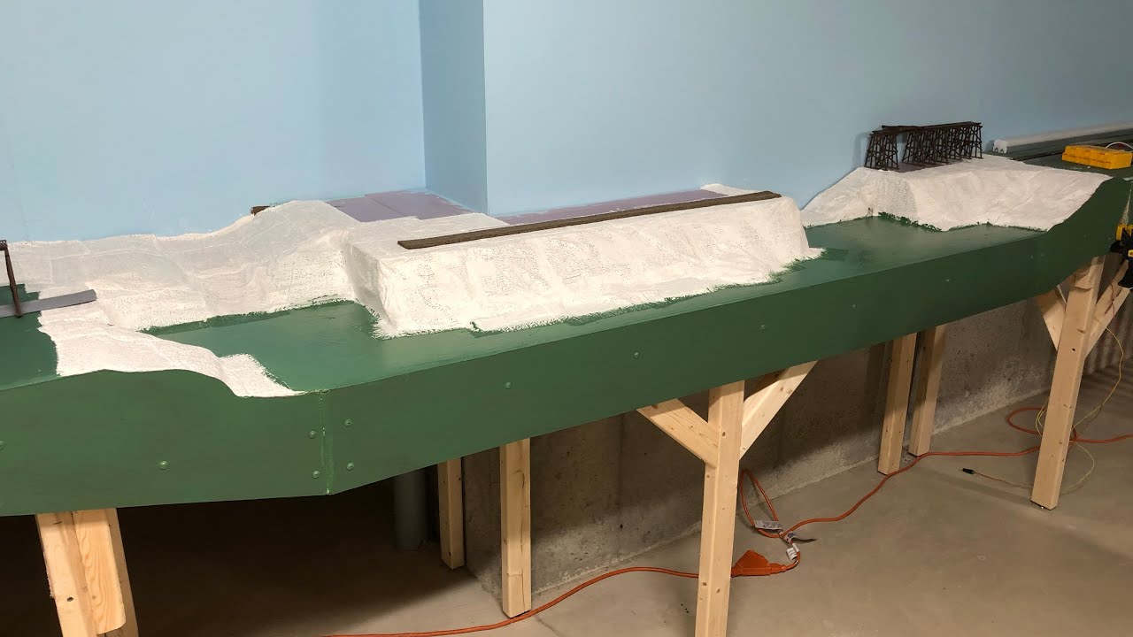 Iowa Southern Railroad - S2 E25 Foam Sculpting and Plaster Cloth