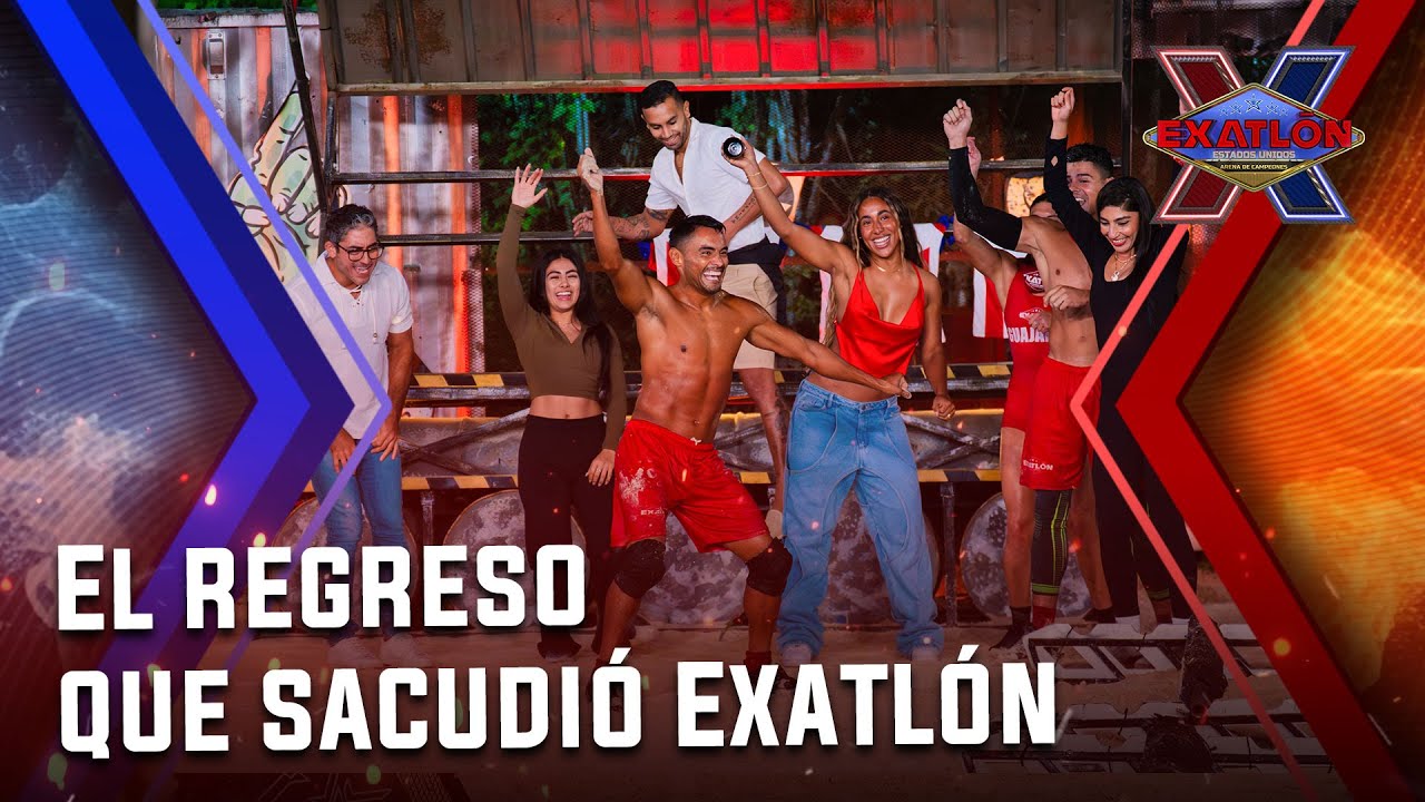 Los atletas de la temporada 10 regresaron para apoyar I Capítulo 58 I Exatlón EEUU #10