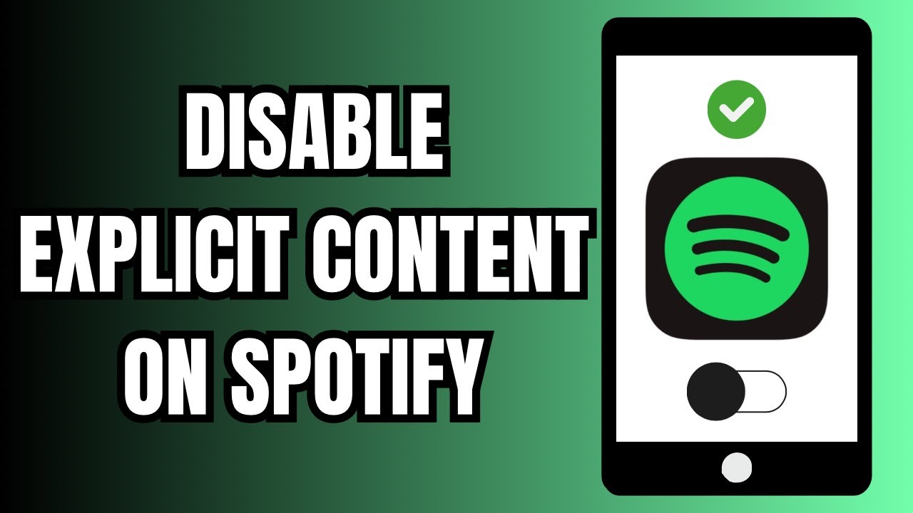Как отключить контент нецензурного характера в Spotify