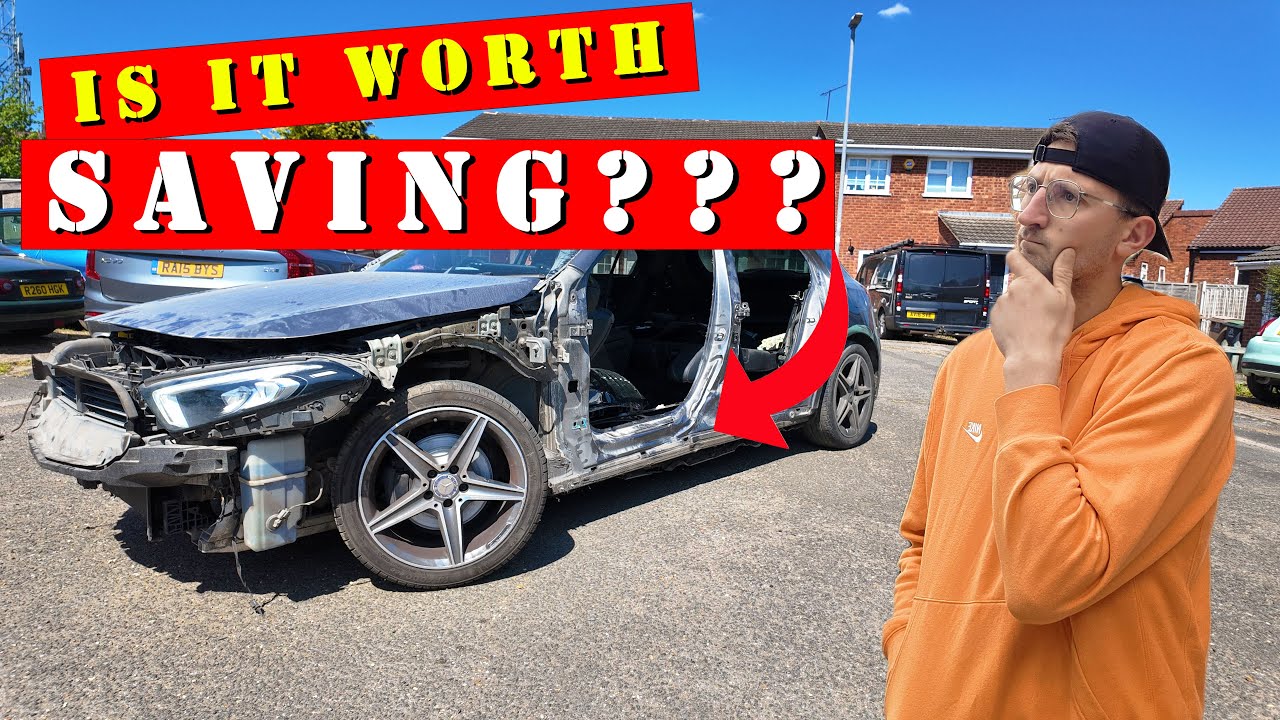 Стоит ли экономить на разбитом Mercedes стоимостью 2000 фунтов стерлингов? | Copart Rebuild |