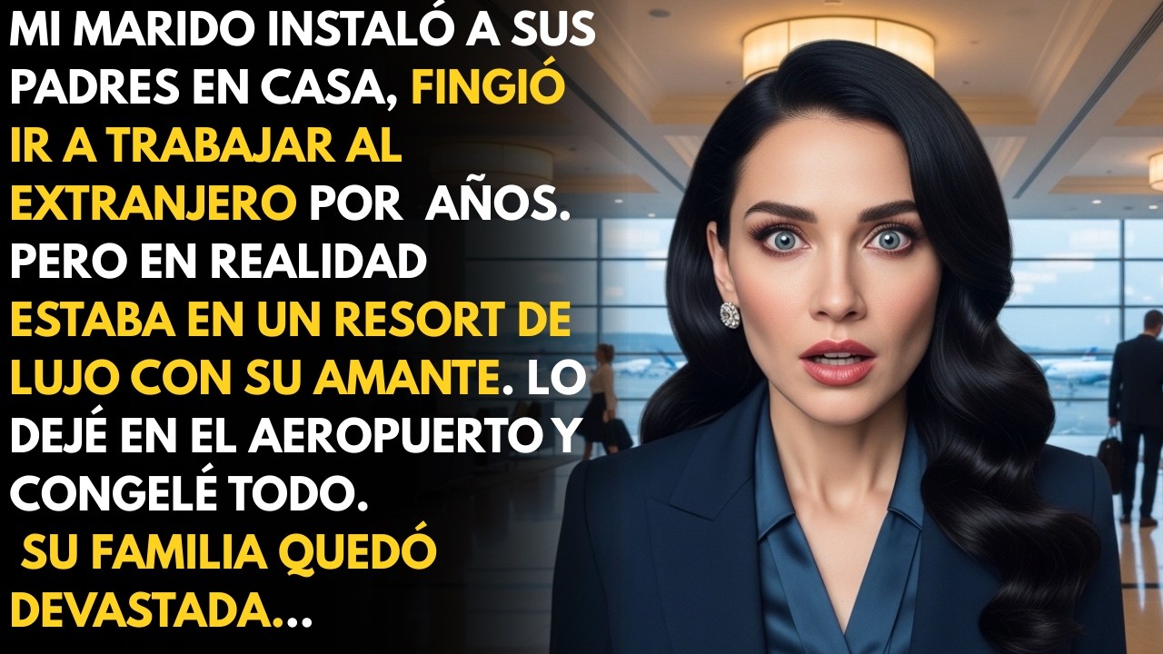 Mi marido instaló a sus padres en casa para esconder su amante. Lo dejé sin nada !