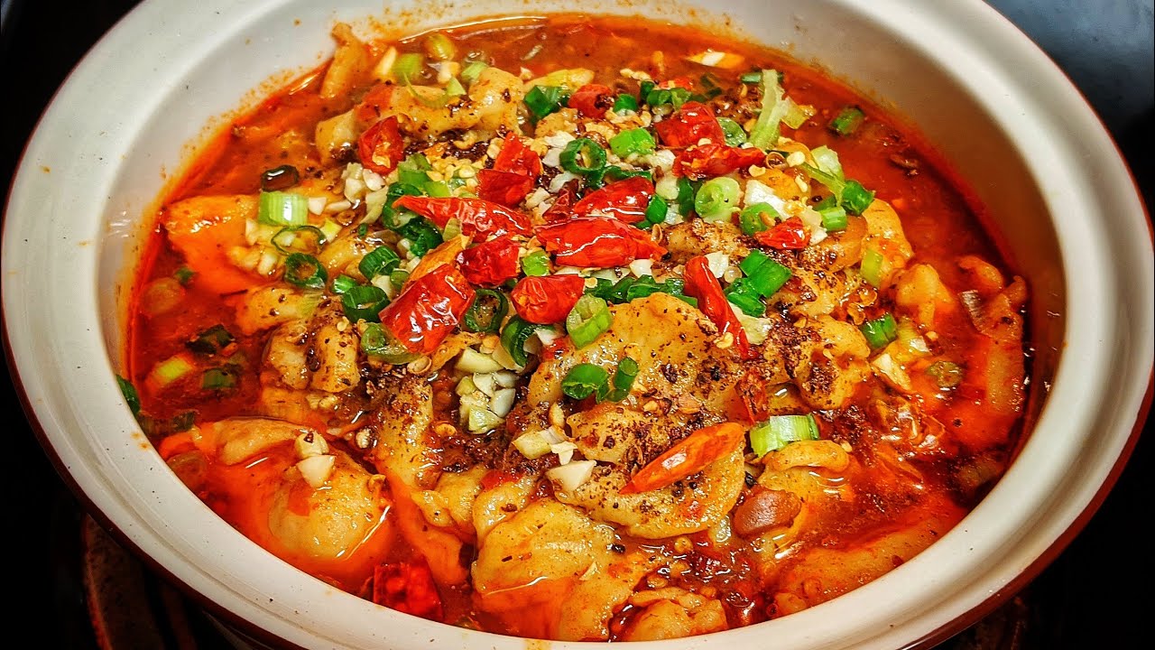🌶🌶🌶 Рецепт острой отварной рыбы по-сычуаньски — 水煮鱼 (Шуй Чжу Юй)