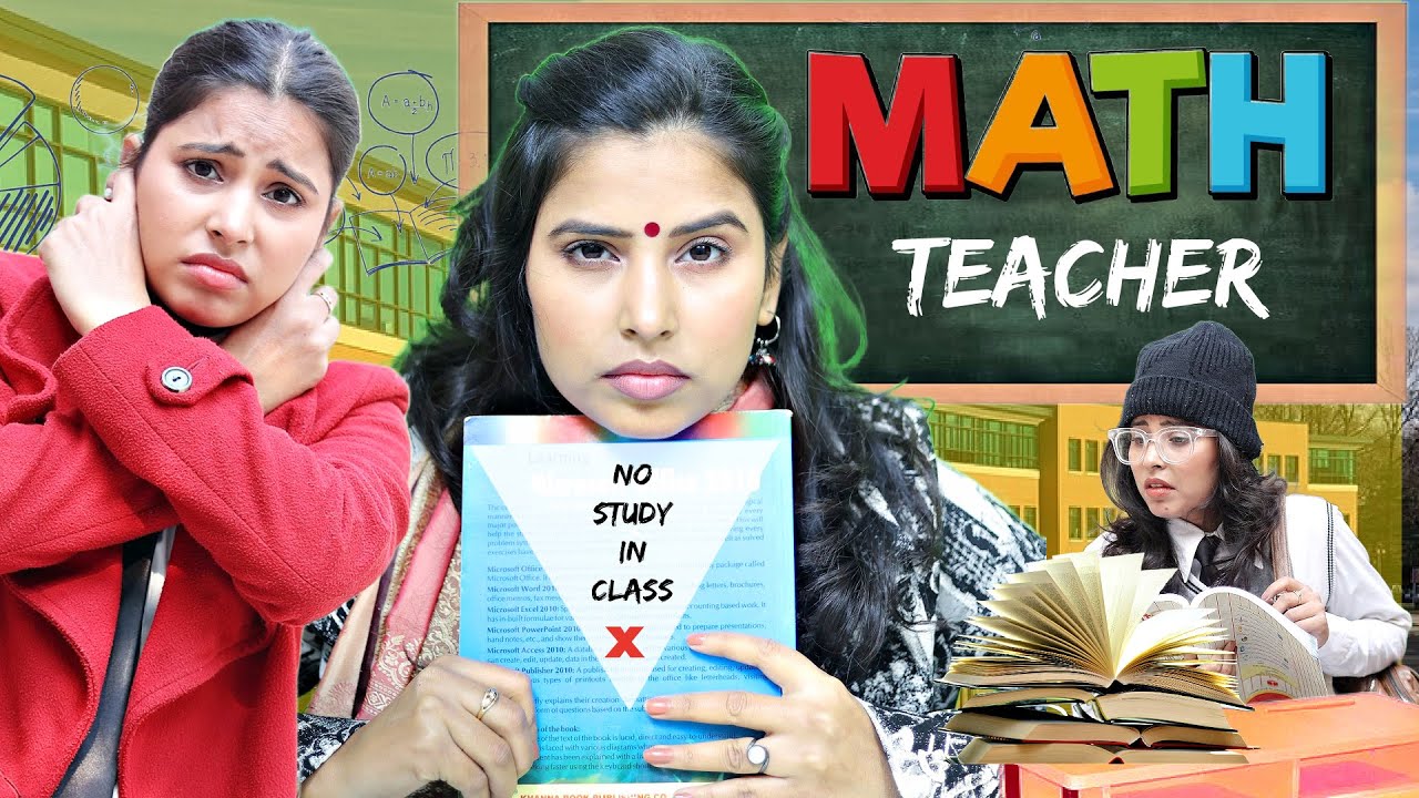 Maths Teacher | Ek Din Ki Teacher | Teens | Sbabli
