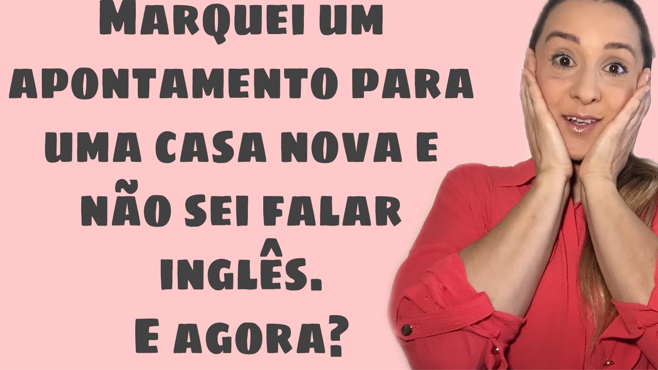 Como fazer apontamento para pegar novas casas de limpeza- inglês para iniciantes que moram nos EUA