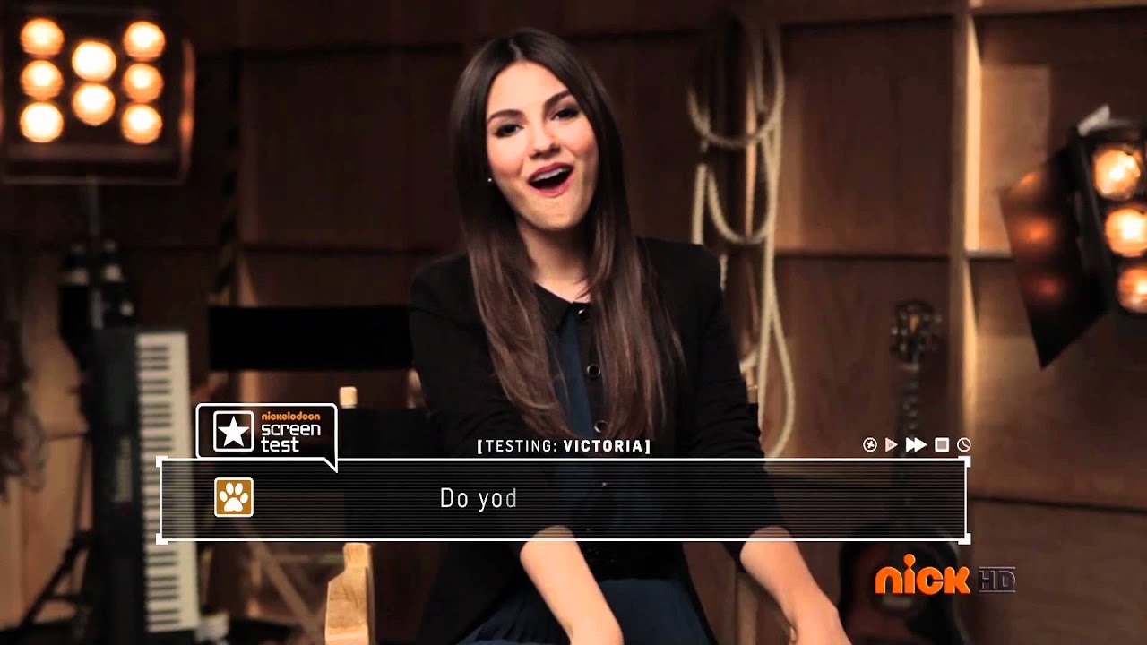 [Screen Test] with Victoria Justice - Nick UK