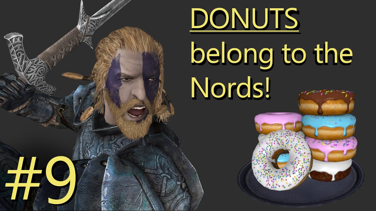 Skyrim Donuts #9 – Texture Model in Mixer, Part 1