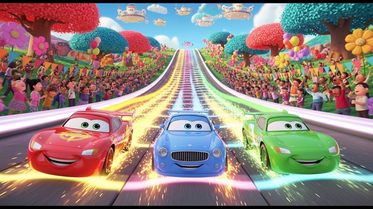 Racing Cars Zoom Zoom & Sing-Along Songs for Kids | Fun Learning Rhymes and Many More Fun Songs!