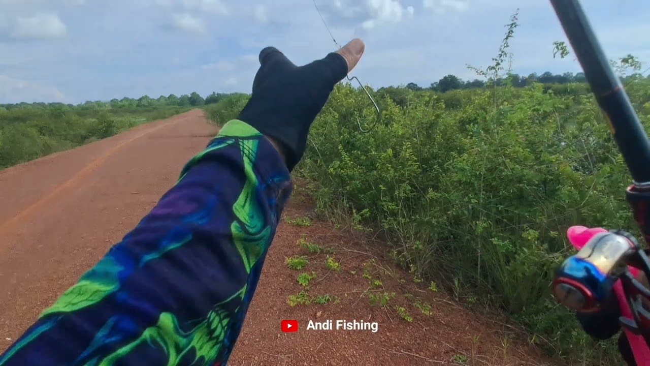 Cara pasang umpan padle pop yang pas menurut saya
