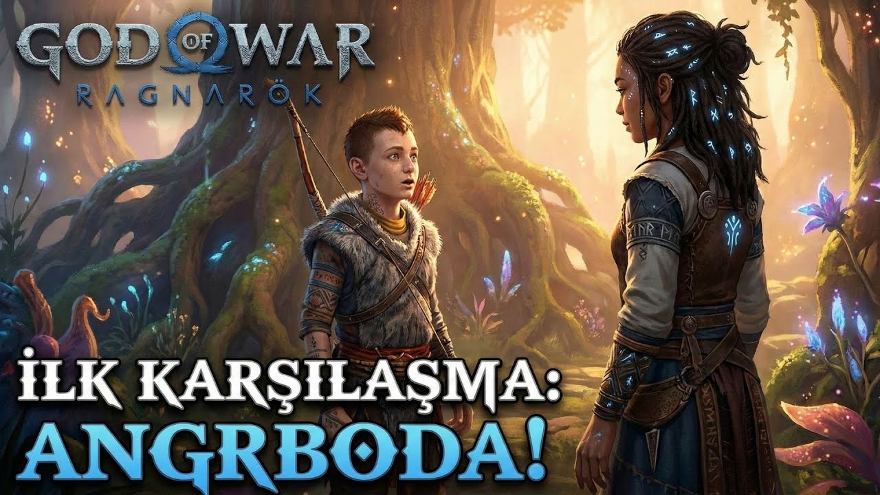 God of War Ragnarök – Bölüm 4 | Atreus'un Kaderini Değiştiren Kız! 🐺 | PS5