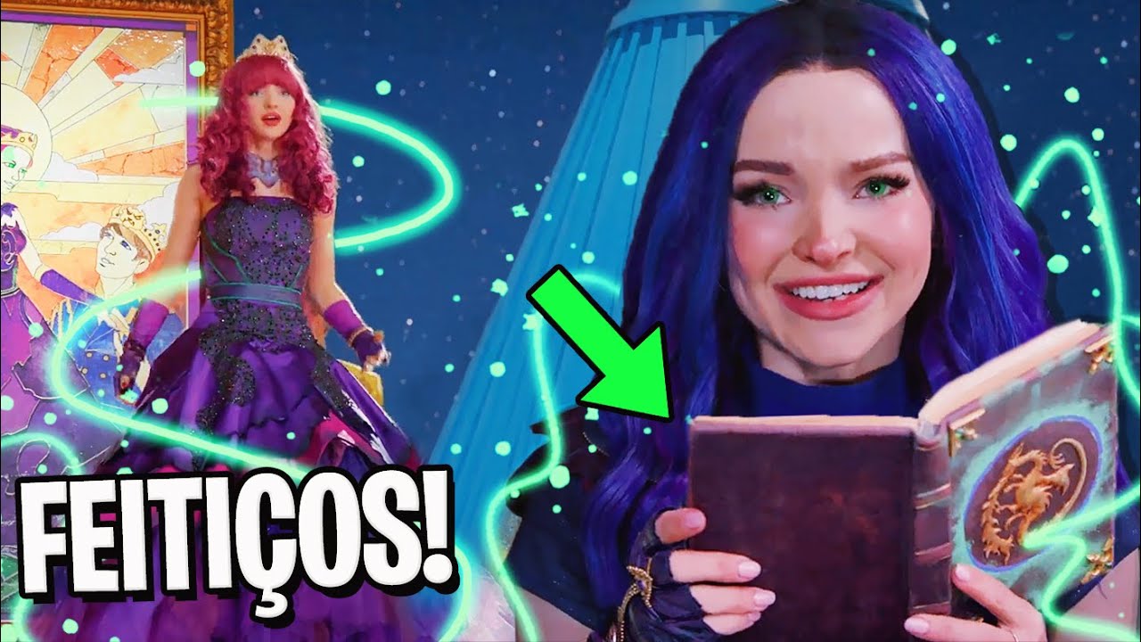 TUDO SOBRE O LIVRO DE FEITIÇOS DA MAL!! 😈📖 | Descendentes