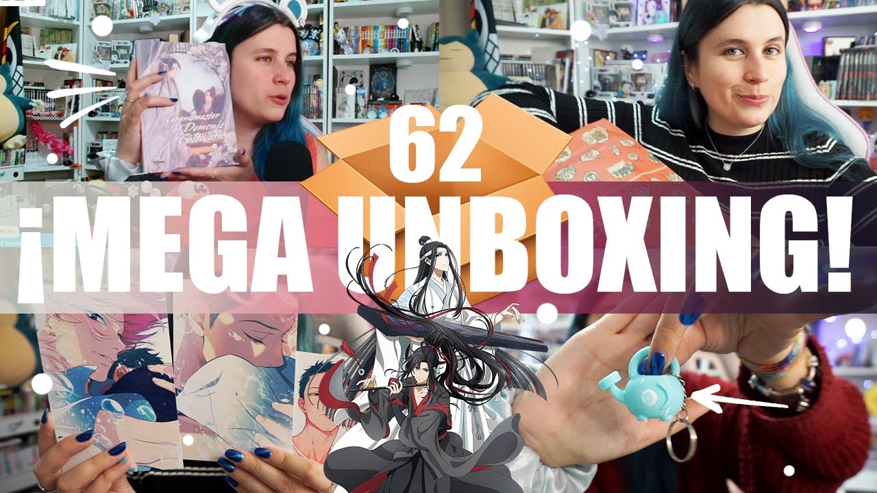 📦 ¡MEGA UNBOXING 62! | Llegan las novelas DANMEI, NOVEDADES Manga, Colaboraciones y más 📦