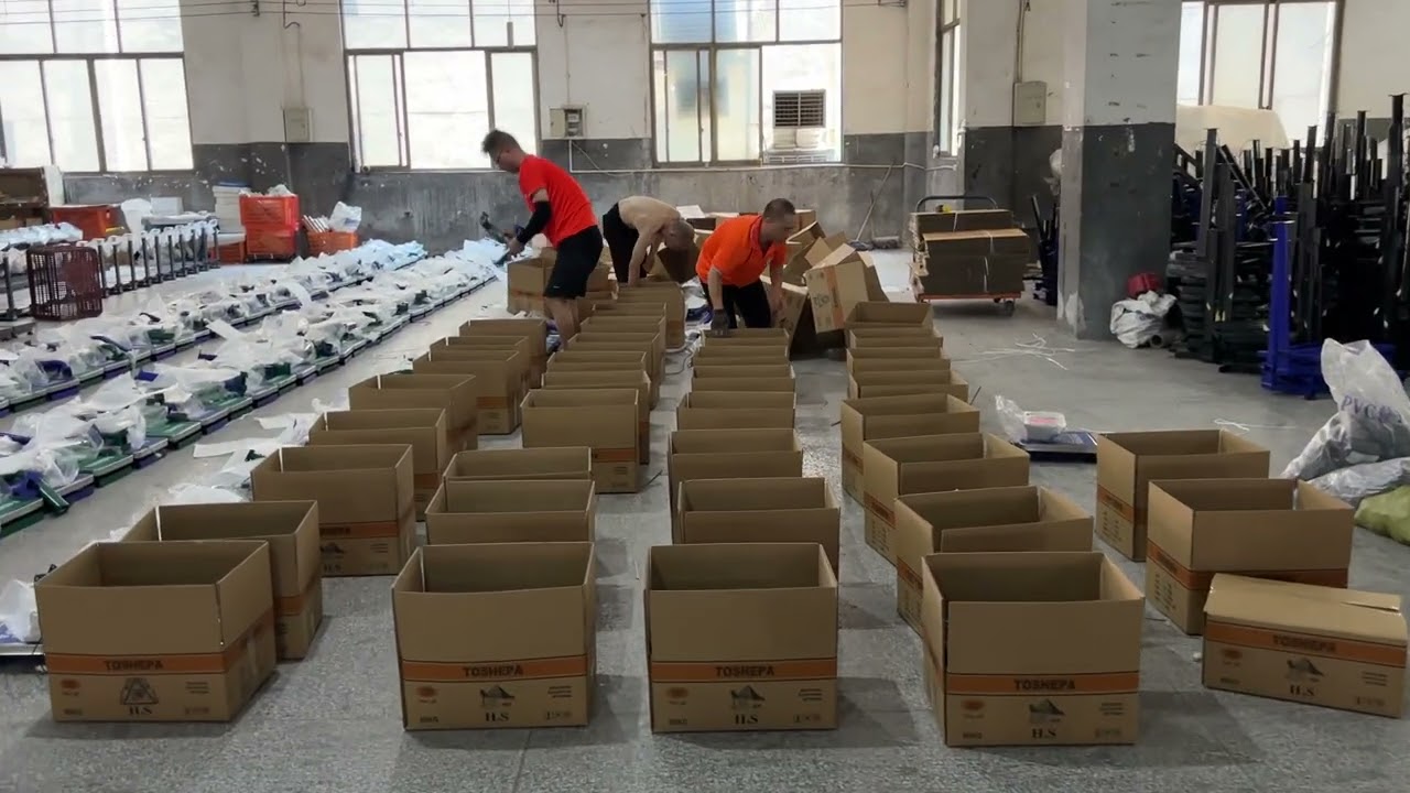 Electronic scale production line