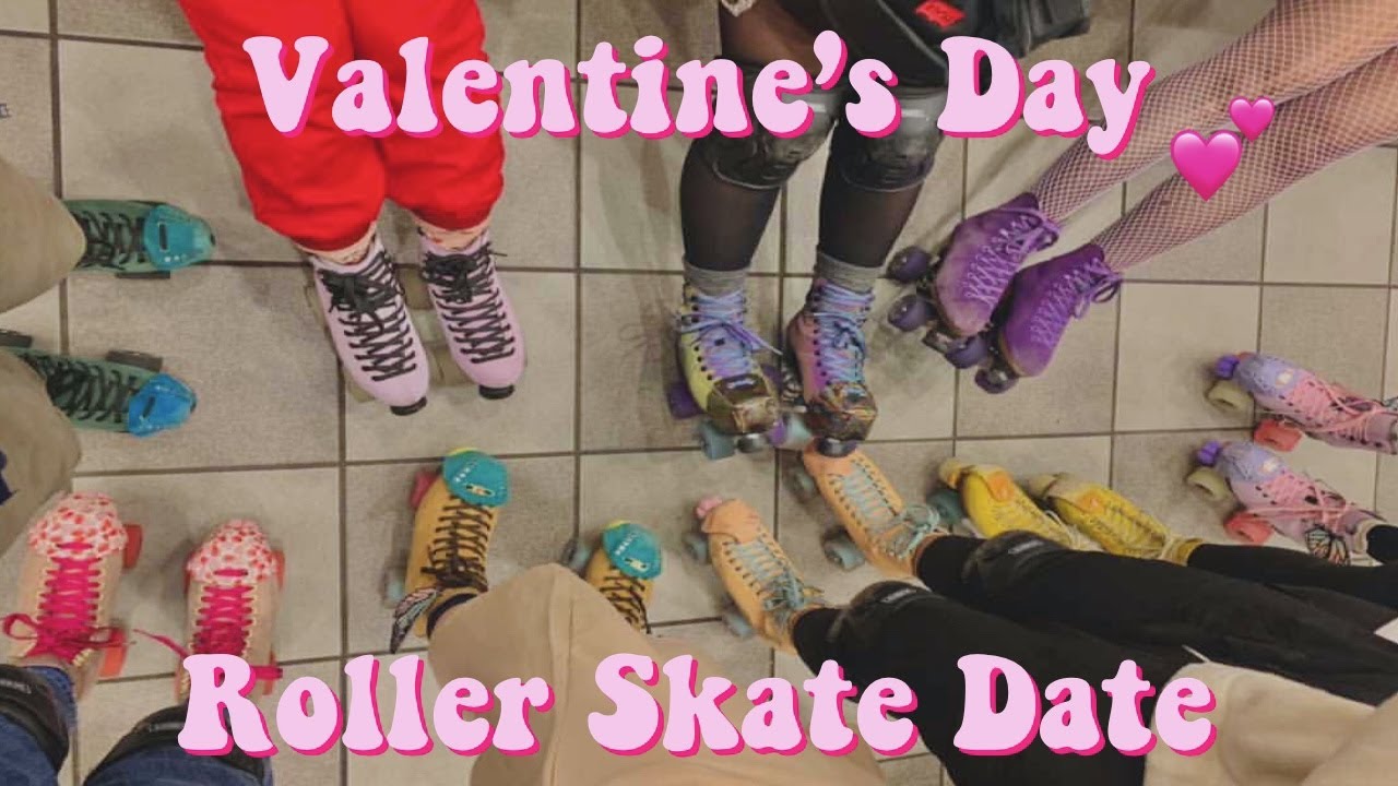 Roller Skating on Valentine's Day 💖 | Vlog