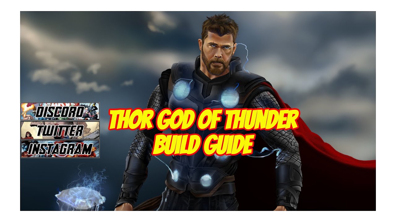 Marvel Avengers: Thor God of Thunder Build Guide