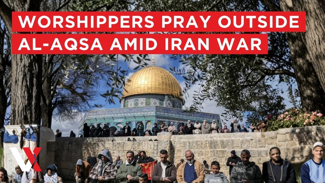 &Icirc;N DIRECT | Enoriașii se roagă &icirc;n fața moscheii Al-Aqsa &icirc;n ultima vineri a Ramadanului, &icirc;n mijlocul războiului din Iran | VERTEX