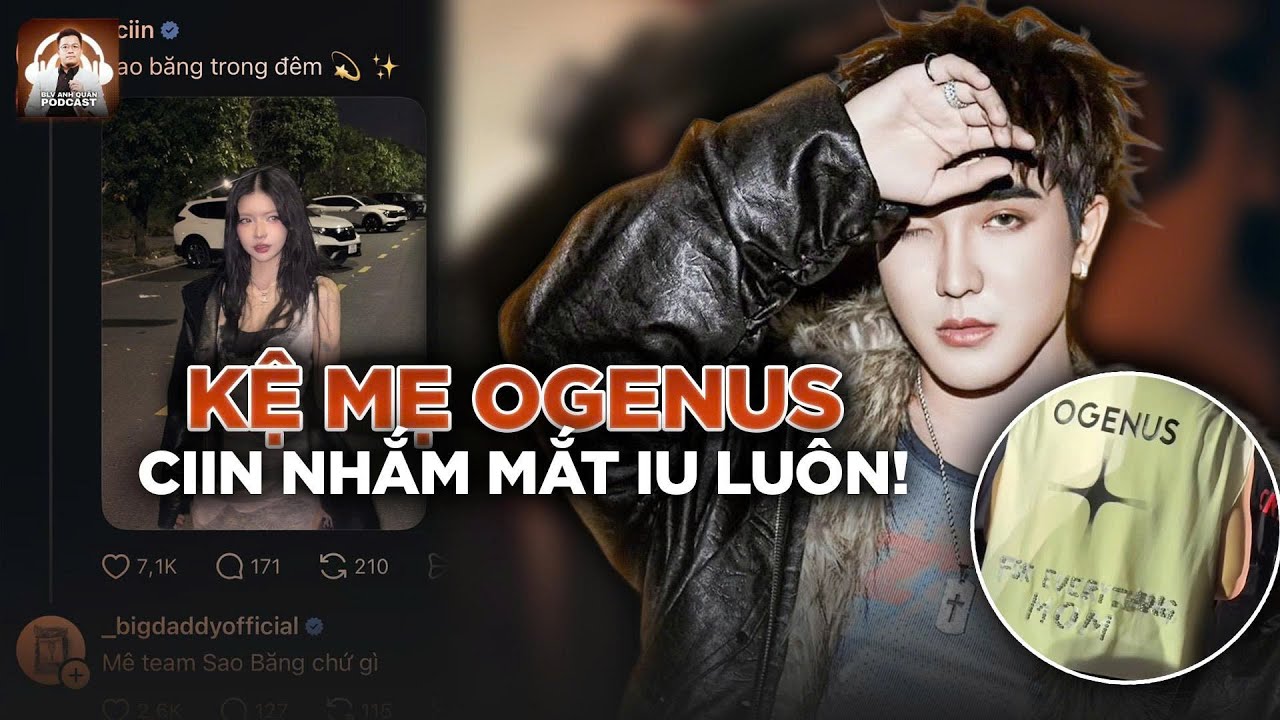 NỂ T&Igrave;NH Y&Ecirc;U CỦA CIIN - OGENUS, BỎ NGO&Agrave;I TAI LỜI PH&Aacute;N X&Eacute;T CỦA MẸ, CẶP Đ&Ocirc;I KHẲNG ĐỊNH CHỦ QUYỀN #AYENL