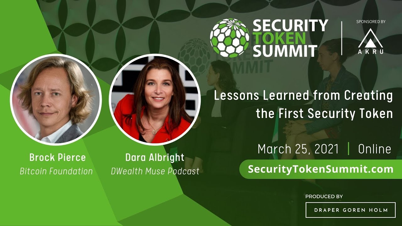 Lessons Learned from Creating the First Security Token | Security Token Summit