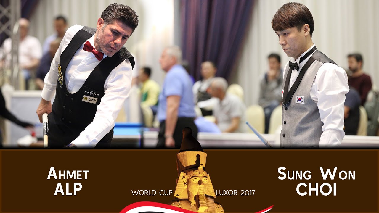 3-Cushion World Cup Luxor 2017 - SW CHOI vs. ALP