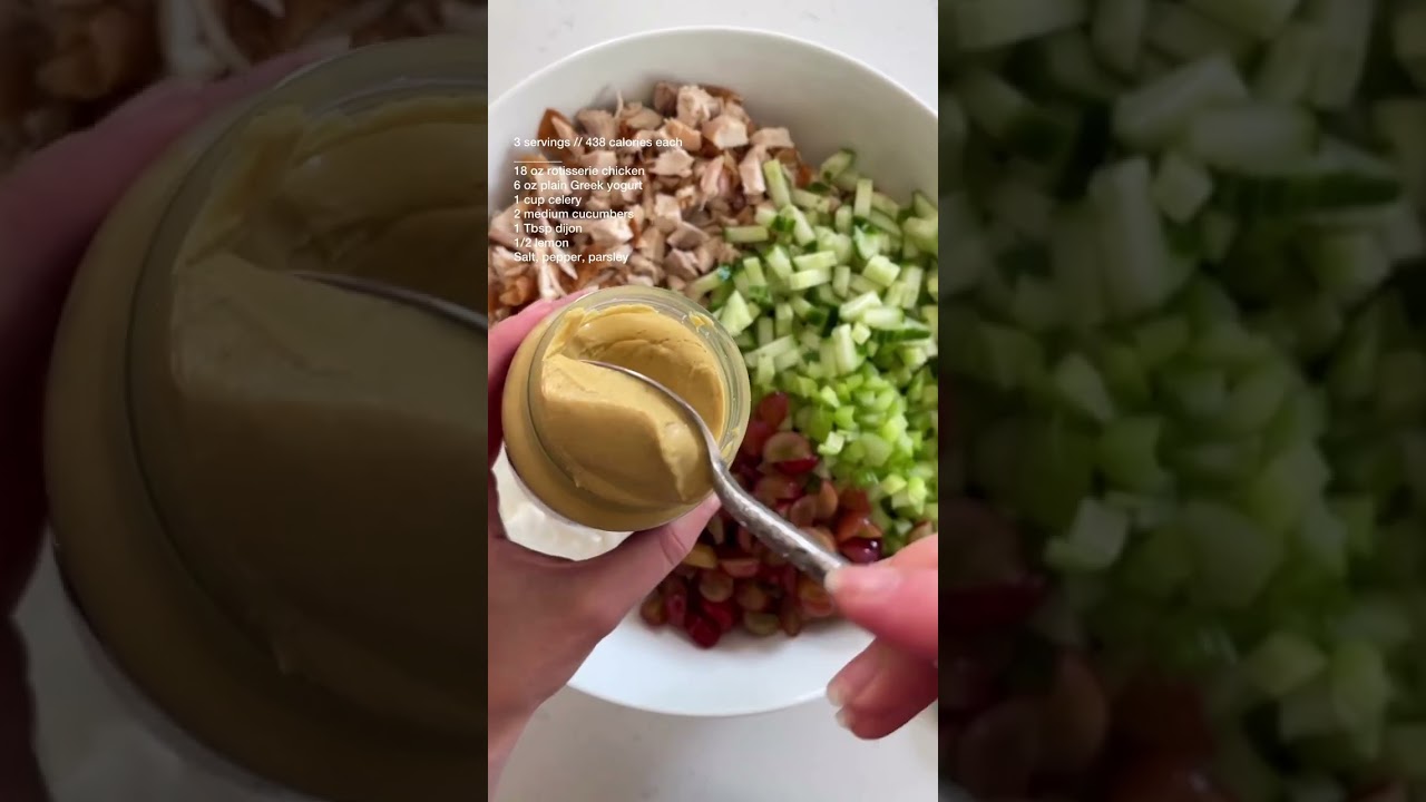 No-Mayo Chicken Salad for Weight Loss