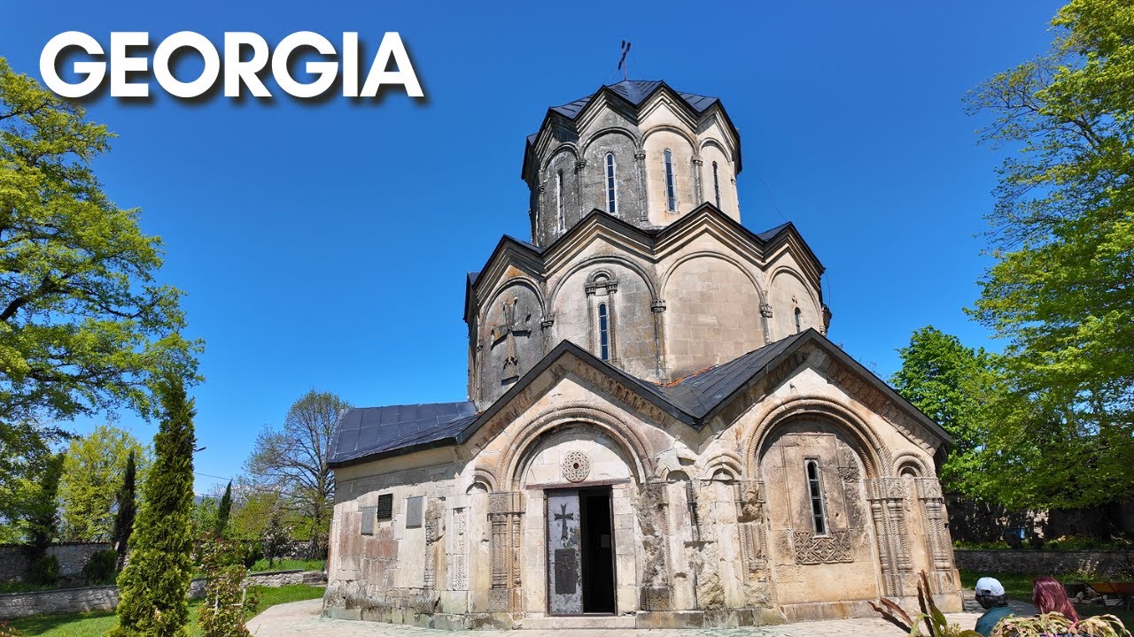 Georgia 🇬🇪 Martvili, Zugdidi & Katskhi Pillar | 4K Road Trip
