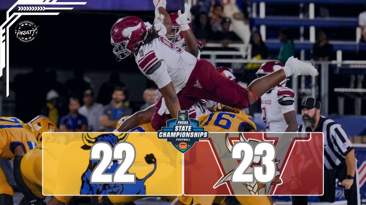 (THIS GAME WAS PERSONAL) Miami Northwestern vs Jacksonville Raines 3A FHSAA Championship 