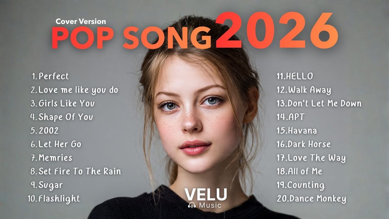 Top20. Pop Songs Cover  Hot Music Pop Playlist Best Song  🎙✨  2026 | Velu Music  Vol.2