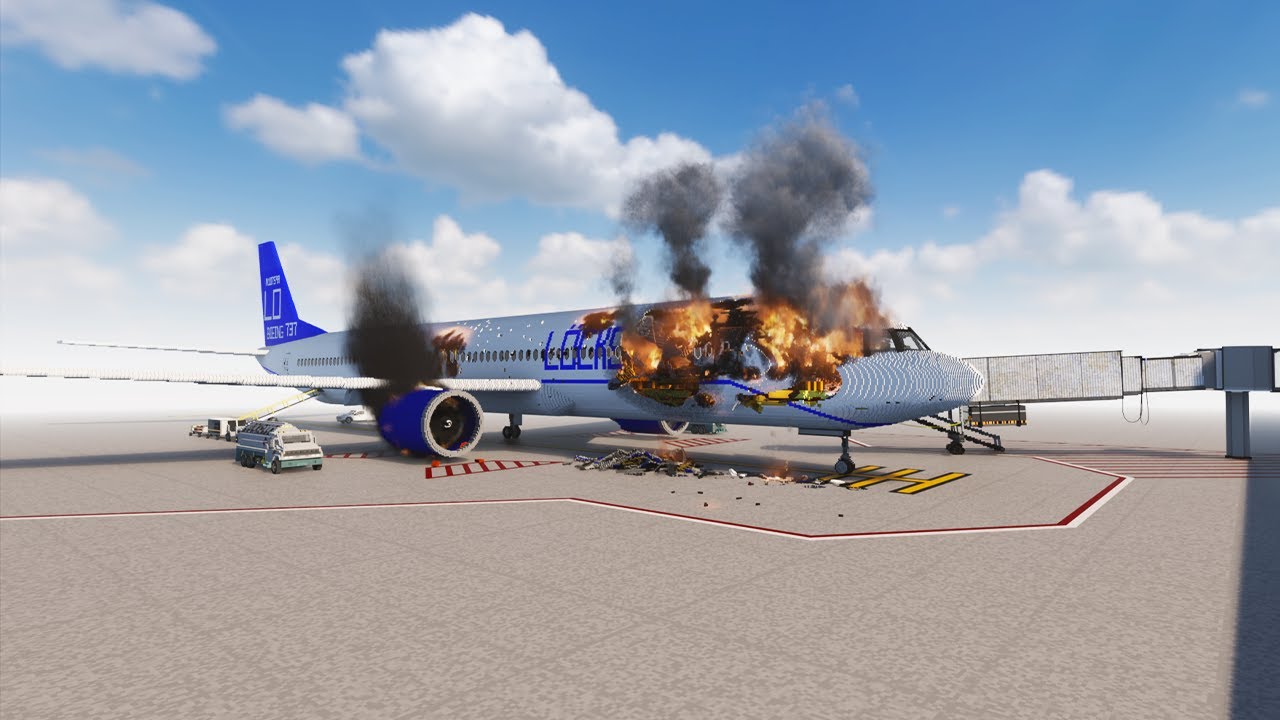 Boeing 737 on FIRE | Teardown
