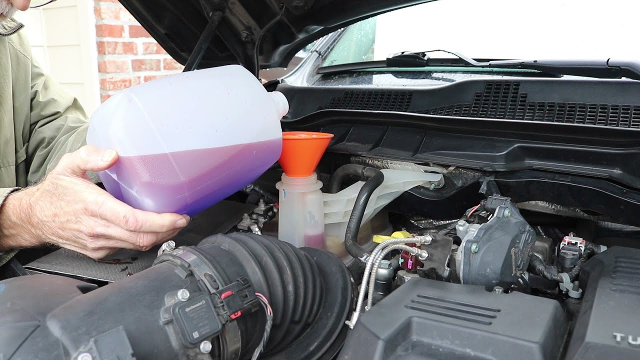 RAM 6.7 L Cummins 2500 Coolant Change.