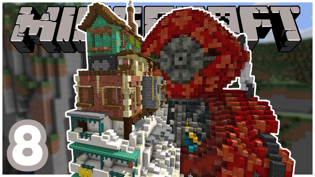 Minecraft | Solo Survival | 8 | I Built A Giant Robot