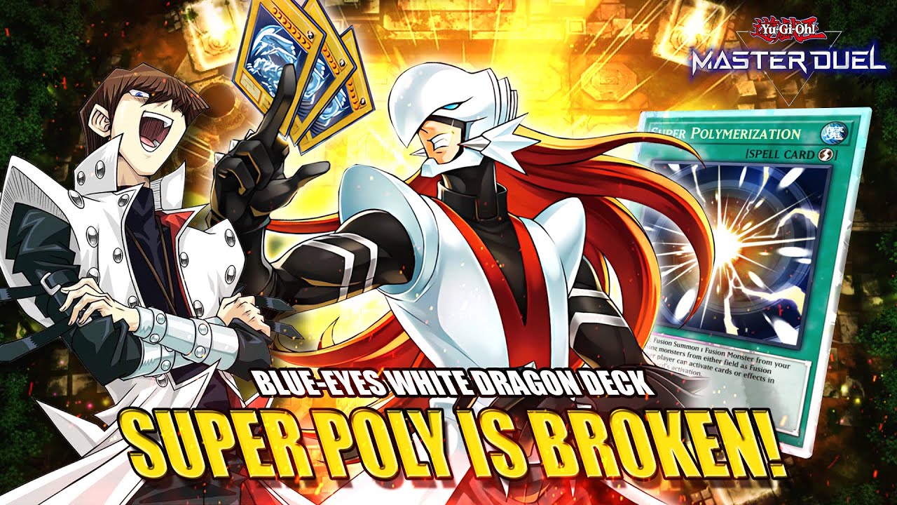 🔥SUPER POLYMERIZATION IS BROKEN WITH BLUE-EYES!! 😎 (MDpro3)