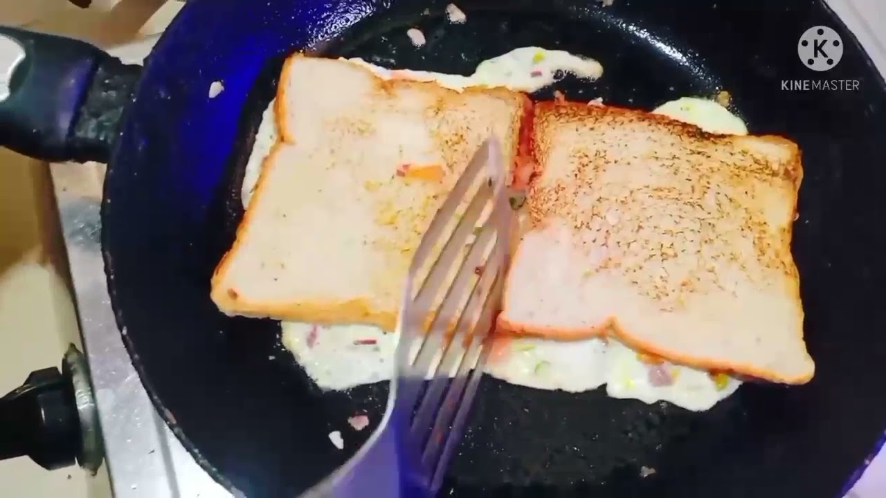 Vlog#1 breakfast egg bread