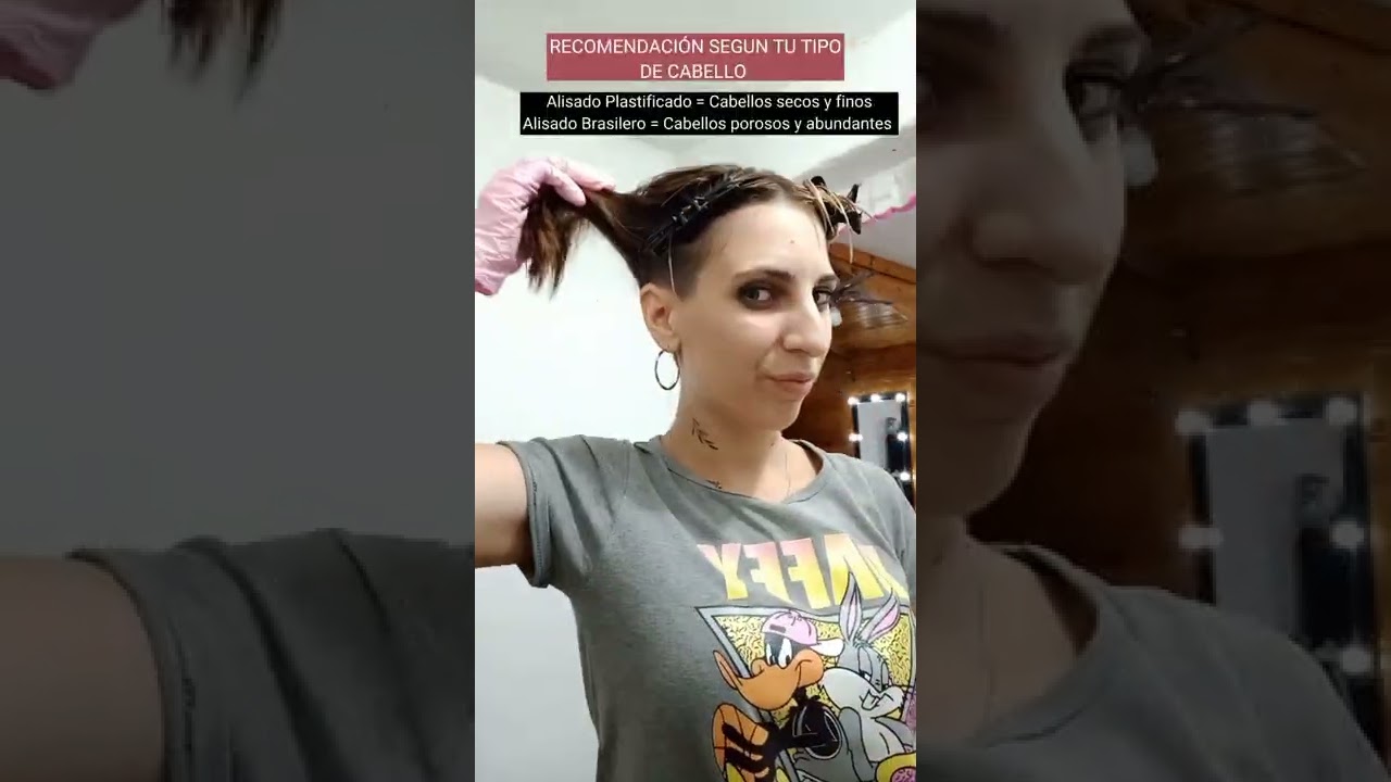 ALISADO Y TINTURA EL MISMO DIA 😍
