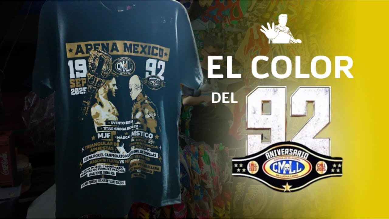 El Color del 92 Aniversario del CMLL 🎉 | Arena México, Puestos y la Voz de la Afición