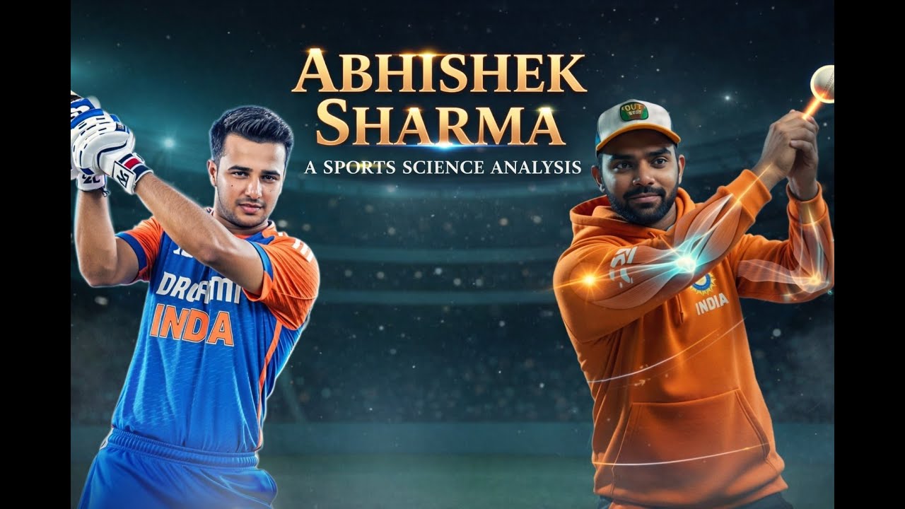 Abhishek Sharma A Sports Science Analysis #abhisheksharma #cricket