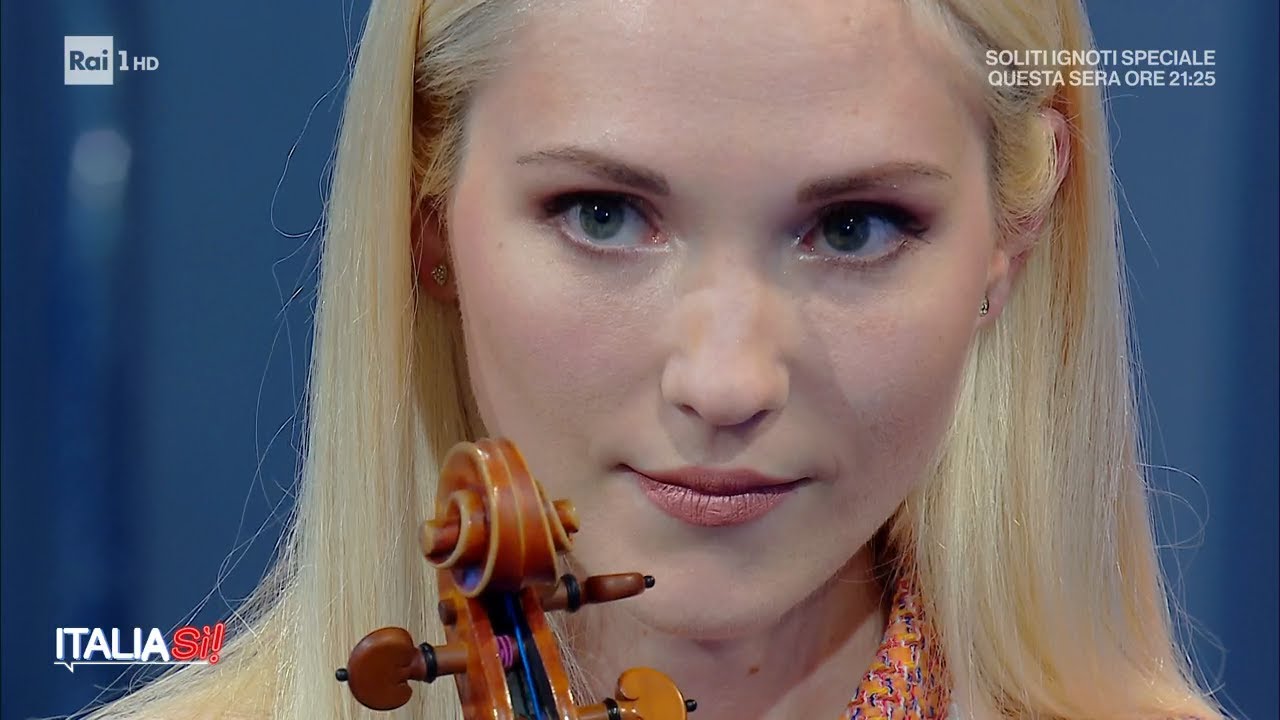 Anastasiya Petryshak, un violino per la pace - ItaliaSì 19/03/2022
