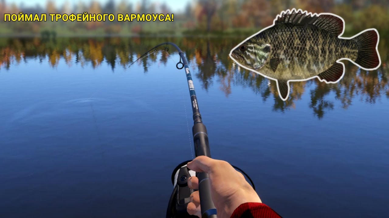 ПОЙМАЛ ТРОФЕЙНОГО ВАРМОУСА! ЭТО ЛУЧШАЯ ПРИМАНКА ДЛЯ ОЗЕРА ЛОСИНОЕ!