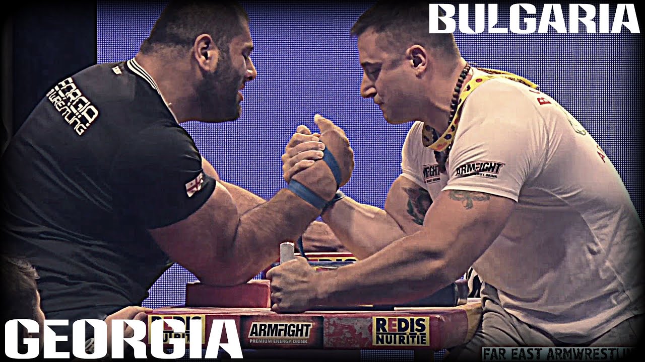 Levan SAGINASHVILI vs Krasimir KOSTADINOV | ARM WRESTLING 2016