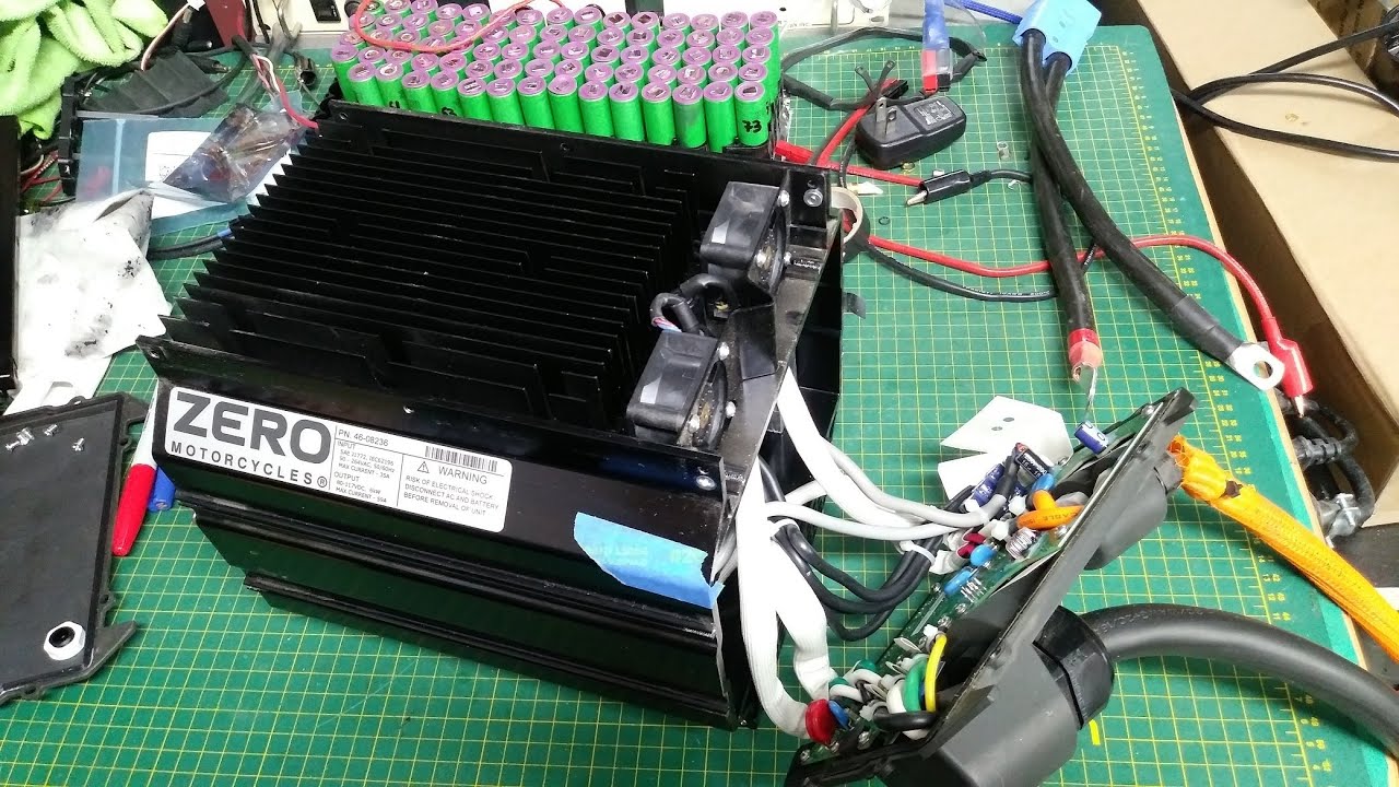Zero motorcycle 6kW rapid  charger GUTS !!