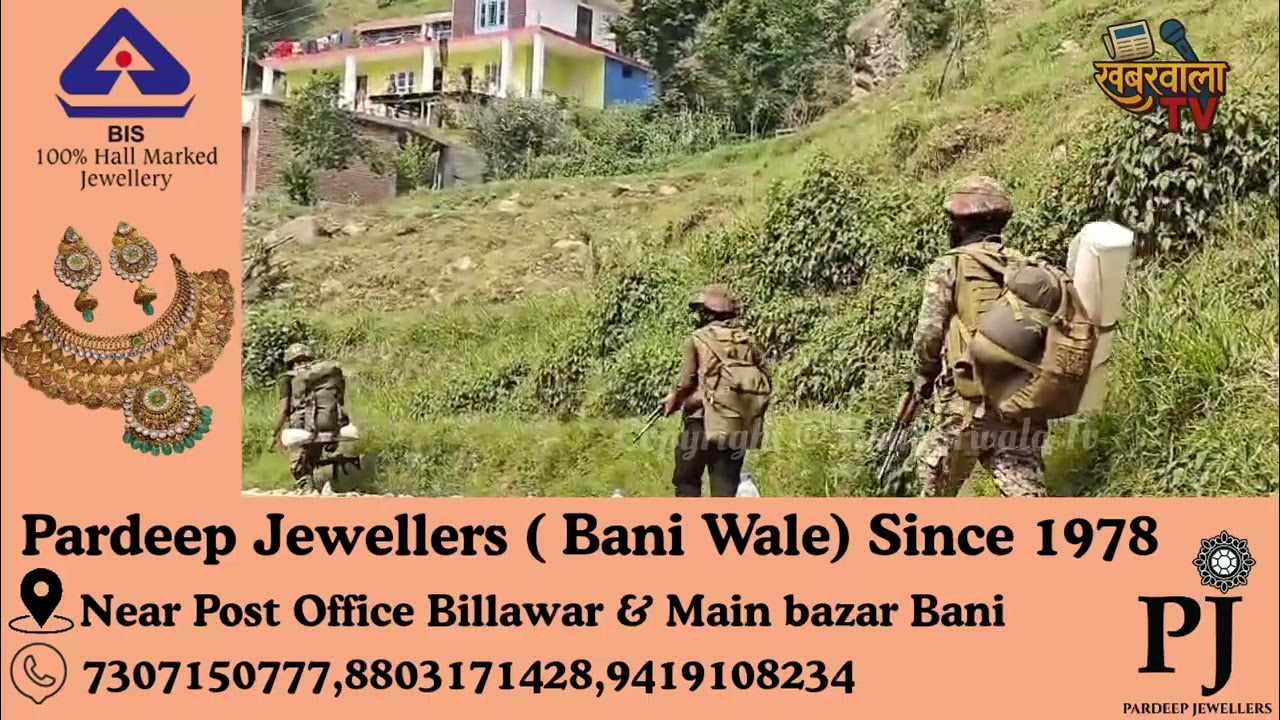 Day 8 : Forces Intensify Search in Rajouri Forests as Bad Weather Creates Major Hurdles