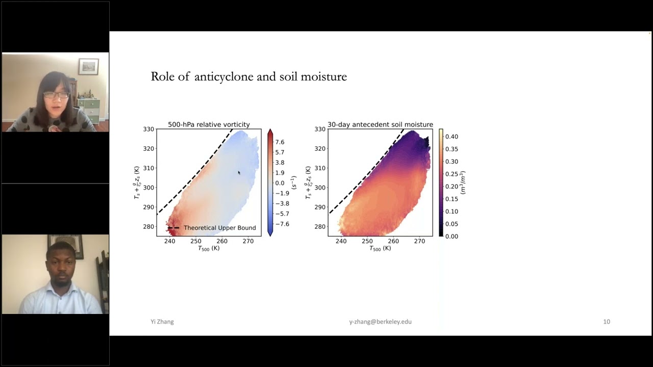 Early-Career Science Seminar Series 1: Physics and Dynamics