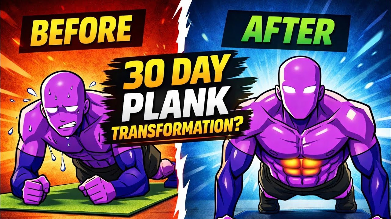 I Did Plank for 30 Days… Here’s What Happened (INSANE Results!)