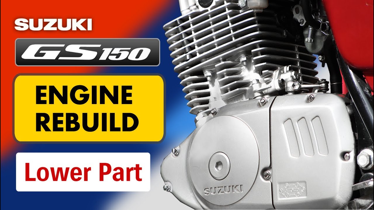 Suzuki GS150 Engine Overhaul (Lower Section) ✅ @s-autos