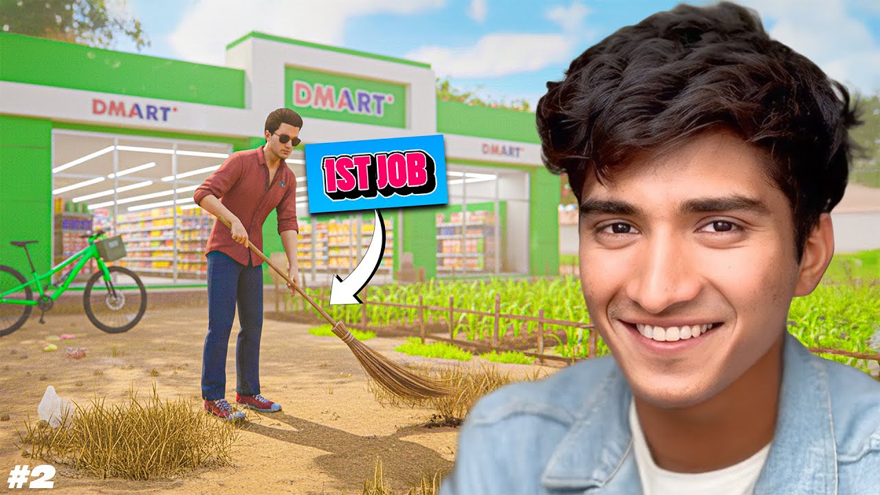 I GOT MY FIRST JOB in POOR TO RICH SIMULATOR 2026 #2