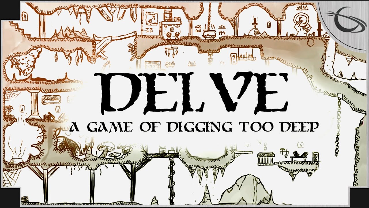 Delve - (Dwarven Fortress Map Drawing Game)