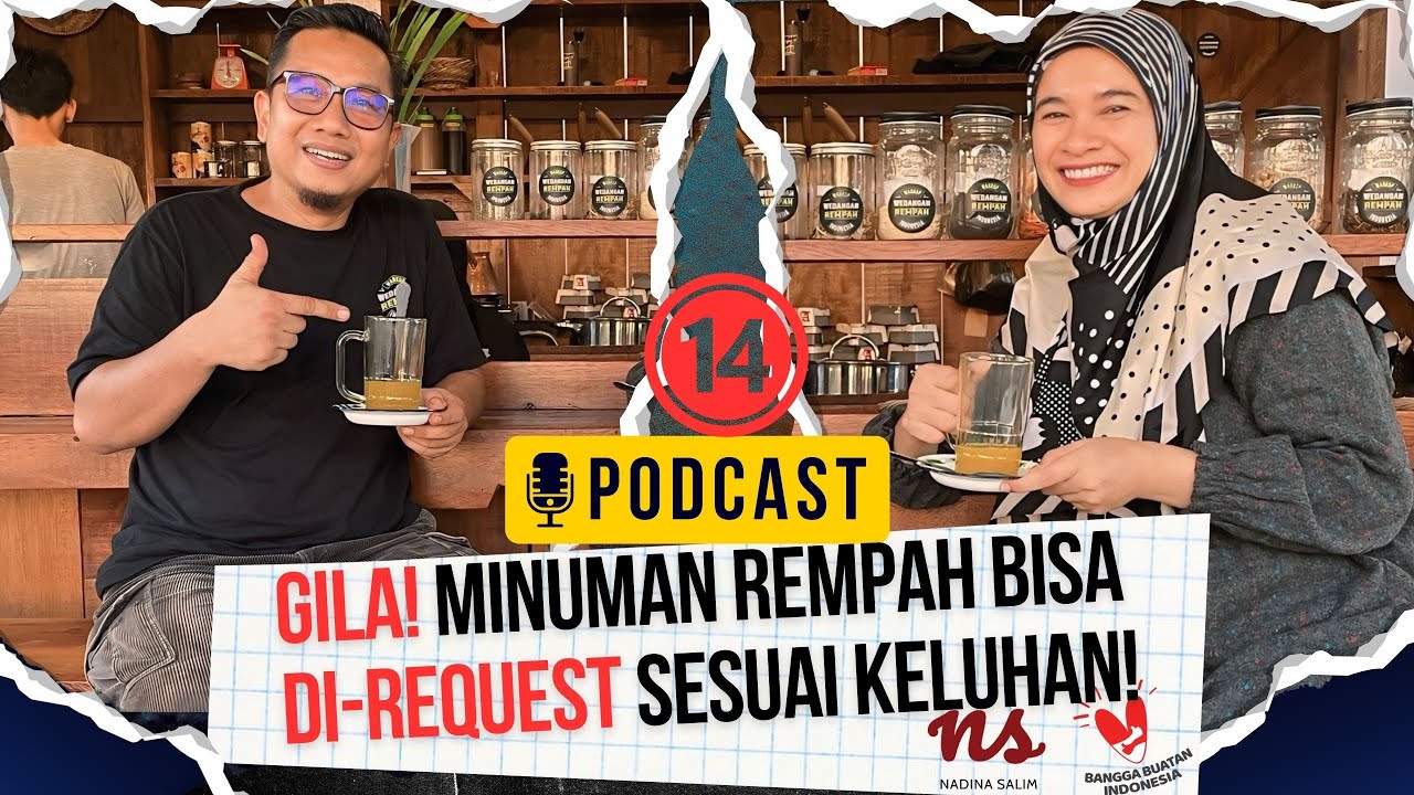 GILA‼️ Minuman Rempah Bisa Di-request Sesuai Keluhan! | Kisah Warkop Wedangan Rempah Palembang