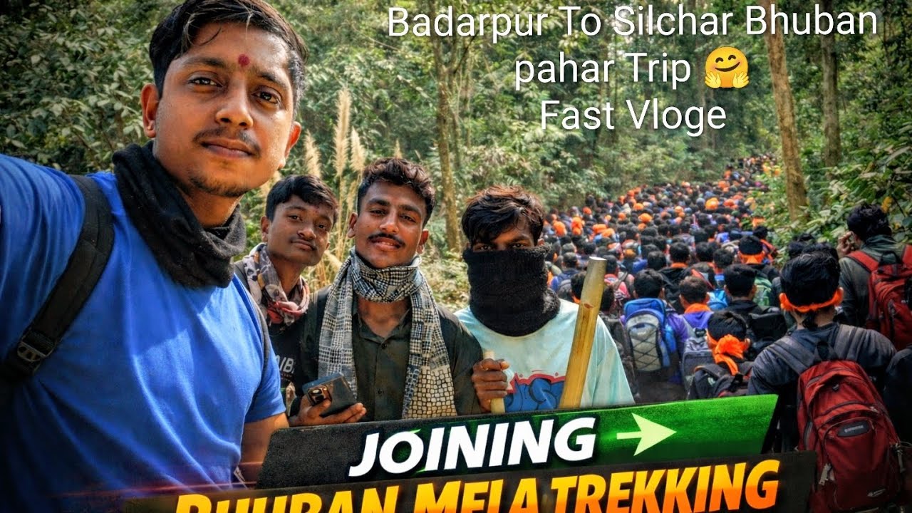 Badarpur To Silchar Bhuban Pahar Trip 🤗 Fast Vloge 👍#support #viral #vlogs #trending #badarpur 