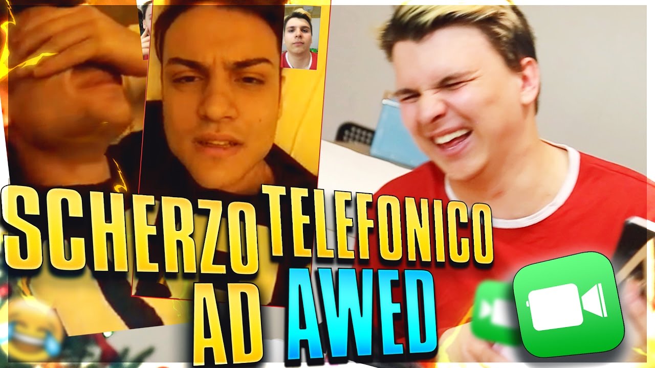 SCHERZO TELEFONICO AD AWED SU FACETIME ALLE 2 DI NOTTE