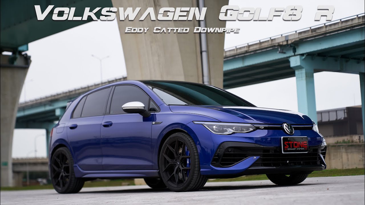 Volkswagen Golf8 R / Stone Eddy Catted Downpipe Sound