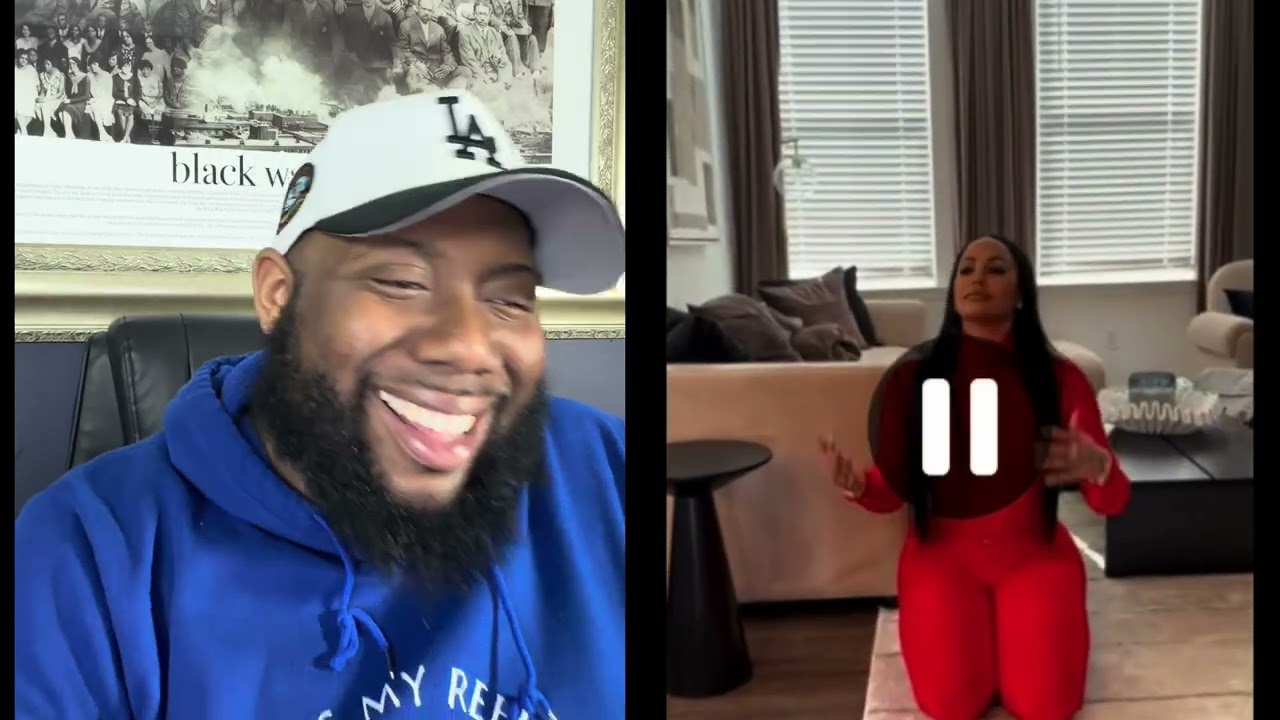 Iman asks Delicia dos she REALLY love him! (Kountry Wayne) skit review 